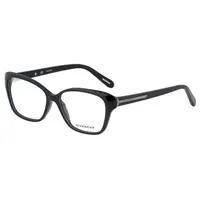 在飛比找PChome24h購物優惠-GIVENCHY 法國魅力紀梵希都會玩酷系列平光眼鏡(黑) 