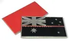 Thin Red Line Flag, Metal Car Badge, Australian Flag, Fire Brigade, 1 x Item