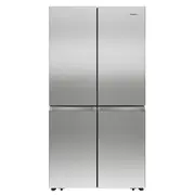 Hisense 609 Litre French Door Refrigerator - Stainless Steel
