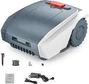 Robot Lawn Mower, with Intelligent Navigation System, Cutting Heights 20-55mm, for Gardens up to 1500m² Smart Robot