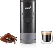 CERA+ Portable Espresso Machine PRO, Self Heating Pro-level Specialty Coffee ...