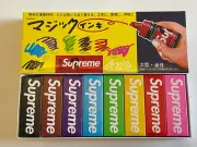 Supreme Magic Ink Markers 8 Color Set Large Oil Based Made In Japan SOLD OUT NEW