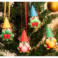 在飛比找蝦皮購物優惠-日本東京迪士尼2023年聖誕米奇精靈扭蛋（4款合售）