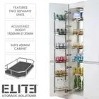 Provedore Open Out Pantry - 450mm Cupboard - 1850mm-2150mm Adjustable Height