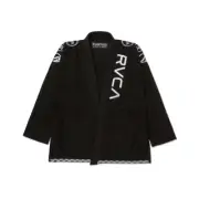 Shoyoroll RVCA x Roots BJJ Kimono Jiu Jitsu GI Uniform 450 GSM Black *Free Bag*