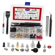 363Pcs Computer Screw Standoffs Assortment Kit for 2.5in SSD Hard Drive