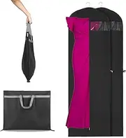 [ANEETAFAN] Garment Bag,70" Long Garment Bags for Travel Dress Closet Storage Bags,Hanging Garment Bags for Travel,Carry On Garment bag