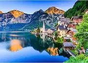 HUADADA Jigsaw Puzzles for Adults 1000 Pieces, Puzzles for Adults 1000 Piece, Challenging Game Toys, Impossible Puzzle, Family Decoration Puzzle - Hallstatt Village