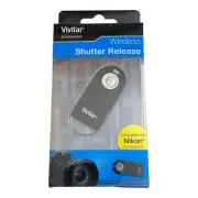 Nikon Vivitar Wireless Camera Shutter Release Infrared Remote Control 16 FT SLR