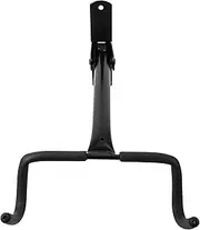 1Pc Bike Wall Mounted Hook Durable Folding Bike Display Rack for Efficient Bike Storage Black with Sponge