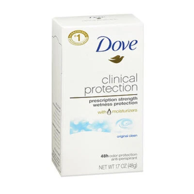 Clinical Protection Anti-Perspirant Solid Original Clean 1.7 Oz By Vaseline