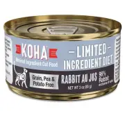 KOHA Limited Ingredient Diet Rabbit Pate for Cats - Single Meat Wet Cat Food ...
