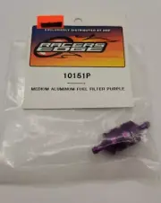 Racers Edge Fuel Filter Medium Purple Anodized Aluminum Nitro Rc 10151P