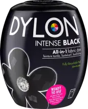 Dylon Machine Dye Pod Intense Black 350g, Powder, 8.5 x 8.5 x 9.9 cm
