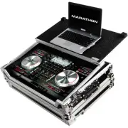 Deejay LED Fly Drive Case Fits Numark NS6II DJ Controller or similarly Sized...