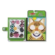 Melissa & Doug - Make-a-face - Pets Reusable Sticker Pad - On The Go Travel A...
