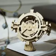 ROBOTIME DIY 3D Wooden Puzzle - Creative Perpetual Calendar Model Kit