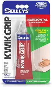 Selleys Kwik Grip Horizontal Contact Adhesive 50Ml