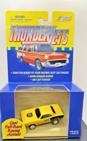 JOHNNY LIGHTNING PLYMOUTH HEMI CUDA PULLBACK HO SLOT CAR BODY. FITS AFX.