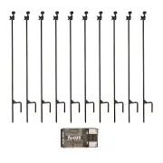 HME Products Trail Camera Holder Posts 10 Pack Bundle Universal Mounts