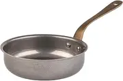 APS Snackholder 40783 Serving Pot/Saucepan Stainless Steel Diameter 14 cm Height 4 cm 0.4 litres Antique Stainless Steel Look
