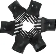 FOYTOKI 10pcs Hair Dryer Diffuser Attachment Comb High Temperature Resistant Comb for Volume and for Hair Dryers