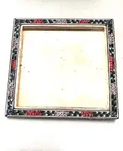 Unique Vintage Micro Mosaic Millefiori Picture Frame 1950's Italy