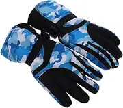 [GAROZATION] Warm Winter Gloves for Men Touch Screen Ski Gloves Insulated Thermal Lining Ideal for Outdoor Sports Biking Snowboarding