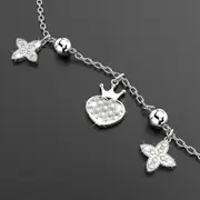 Solid 925 Sterling Silver Adjustable Charmed Bracelet