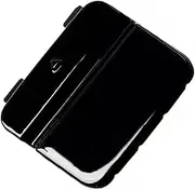 JIUYIN ABS Hook Eye Cover Cap Fit for E90 328i 335i 09-11 Replacement 51127202673 Car Accessories car Front Bumper Tow Hook