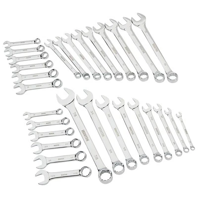 Ironton 30-Pc. SAE/Metric Wrench Set, Model# 38175A