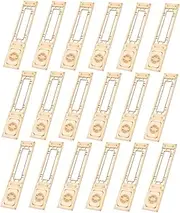 18pcs Vintage Mini Screen: Room Divider for Dollhouse Wooden Furniture Models for DIY Scene Building and Home Decoration