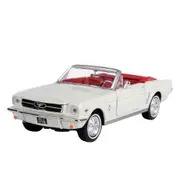 Motormax 1:24 1964 1/2 Convertible Ford Mustang Model Gold Finger James Bond
