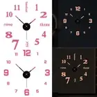 Personalized For Pink Luminous Wall Clock DIY Creative and Silent Design