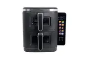 Healthy Choice 2400W 11L Multifunctional Double Decker Digital Dual Zone Air Fryer with Foldable Coloured Screen