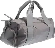 [BESTYASH] 1pc Sports Gym Bag Travel Duffle Bag with Wheels Travel Bag Gym Sports Bag Organizer Bags for Travel Small Holdall Bags for Men Bag Wheels for Travelling Tote Bags Nylon Light Grey