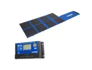 Kings 240W Folding Solar Blanket + 15A PWM Solar Controller