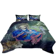 Cool Fantasy Alice in Fragonard's Swing Coverlet
