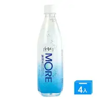 在飛比找樂天市場購物網優惠-味丹多喝水MORE氣泡水560mlx4【愛買】