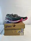 Asics GT-2000 10 1012B042-020 Womens Black Pink Lace Up Athletic Sneakers Size 6
