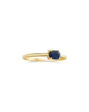 Forever Creations USA Inc. Signature Collection 14K 0.55 ct. tw. Sapphire Half-Eternity Ring