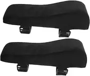 jojofuny 1 Pair Gaming Chair Armrest Pads Comfortable Elbow Cushion for Office and Gaming Chairs Easy to Install Armrest Supports Versatile Use for Home Office Setup Classic