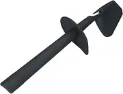 [DL-pro] Spatula Scraper for Thermomix TM31 TM5 Spatula Dough Scraper with Safety Collar Made of Food-Grade Plastic Dark Grey for Vorwerk Food Processor