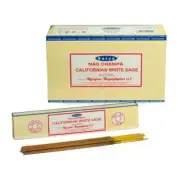 Satya Californian White Sage Incense Sticks - 180 Grams - Bulk Box