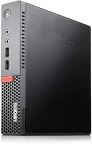 Lenovo ThinkCentre M900 Tiny Core i7 6th Generation 6700T Quad Core 8GB RAM 500GB SSD Windows 11 Desktop PC with USB WiFi and Bluetooth Dongle, Free DP to HDMI Cable (Renewed)