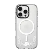 iPhone 16 Pro Clear Case MagSafe Compatible FLORAL