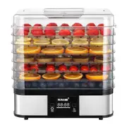 Digital Food Dehydrator Fruit Meat Vegetable Dryer Beef Jerky Maker with 7 Trays