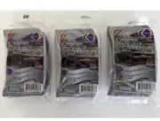 Corazzi Shiny Steel Non Scratch Antibacterial Scouring Sponge 3 pack NEW Sponges
