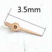 3pcs 3.5mm Rose Golden Watch Small Second Hands for Miyota JS15 Quartz Movement