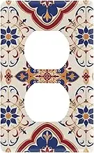 Bohemian Style Decorative light plates switch covers cute light switch wall plate cover tapa para interruptor de luz 4.53" x 2.76" Toggle Switch